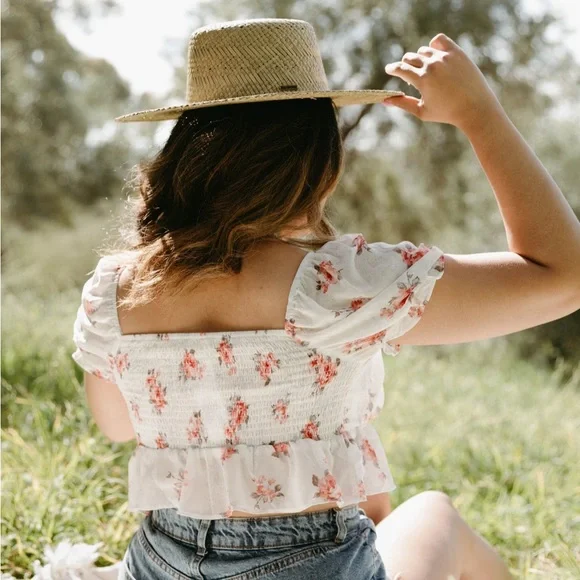 Floral crop top - Picture 5 of 5